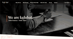 Desktop Screenshot of kglobal.com