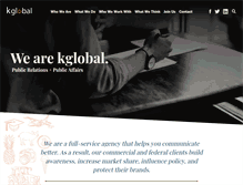 Tablet Screenshot of kglobal.com